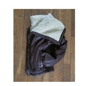 Double Zero brown bombers jacket